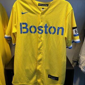 Nike City Connect Red Sox Trevor Story Jersey Men's